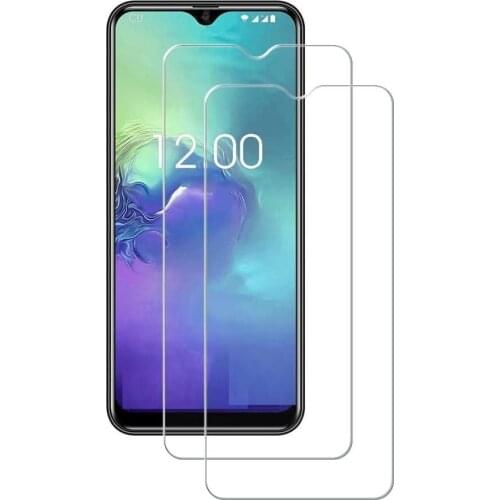 Tempered Glass For Oukitel C15 Pro/Plus Glass 9H 2.5D Protective Film Explosion-proof Clear LCD Screen Protector Phone Cover