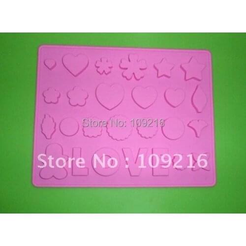 Green Good Quality 100% Food Grade Silicone Cake Mold/Chocolate Mold/Muffin Cupcake Pan Love Molds