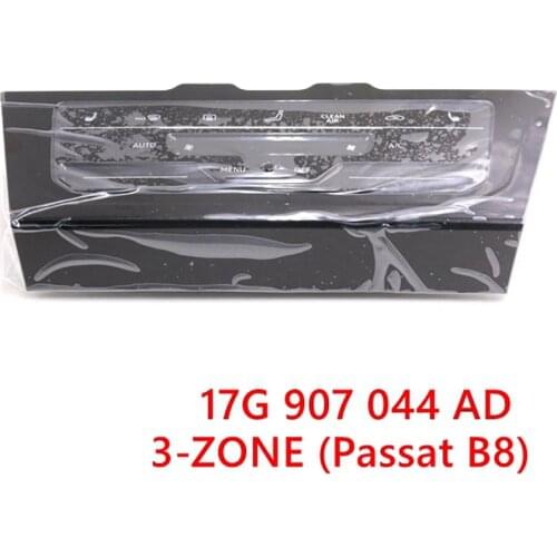 3-Zone LCD Air Conditioner Switch Panel Climatronic Air Condition Control Switch Panel For Passat B8 Tiguan MK2