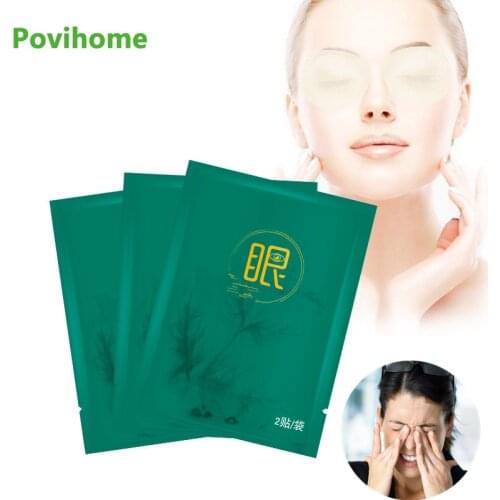8pcs/4bags Eye Fatigue Relief Patch Dry And Itchy Eyes Myopic Amblyopia Plaster Improve Eye Discomfort Medicine Plasters