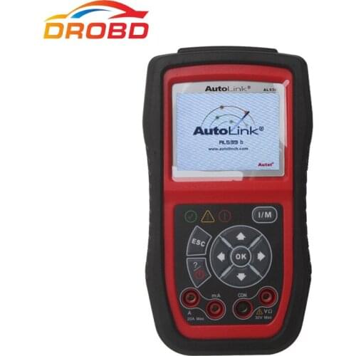 Autel AutoLink AL539B OBD 2 Code Reader Electrical Test OBD2 Scan Tool Auto Scanner Automotive Escaner Update Online