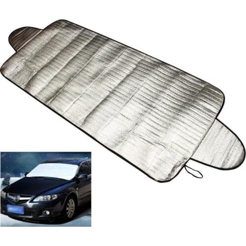 Car Aluminum Foil Film Pearl Cotton Anti Snow Sun-Proof Front Summer Windscreen Shield Automobiles Rain Ice Snow Protector