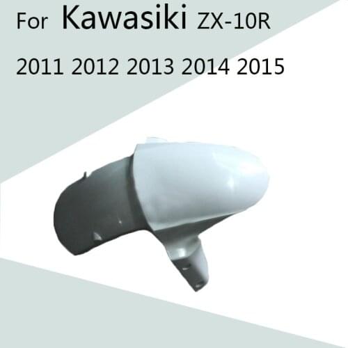 For Kawasiki ZX-10R 2011 2012 2013 2014 2015 Motorcycle Unpainted Front Mudguard Fender ABS Injection Fairing Accessories