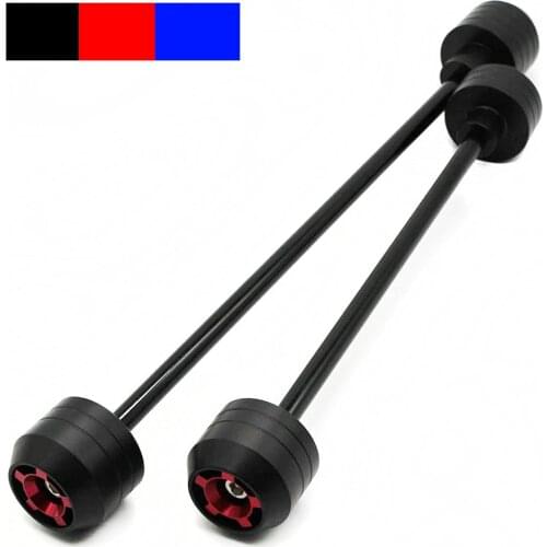 For SUZUKI GSR600 2006 2007 2008 2009 2010 GSR750 2011 2012 2013 2014 Front Rear Wheel Slider Fork Axle Crash Protector POM NEW