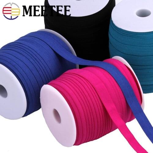 100Meters 15mm Spandex Elastic Bands DIY Rubber Lace Trim Garment Protective Edge for Underwear Bra Sewing Accessories