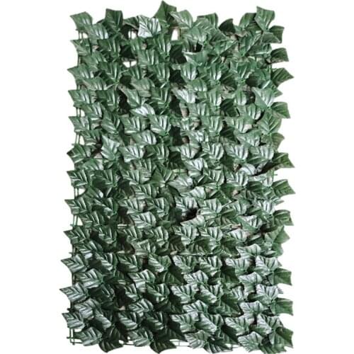 Artificial Faux Ivy Leaf Privacy Fence Screen Home Garden Panels Outdoor Hedge