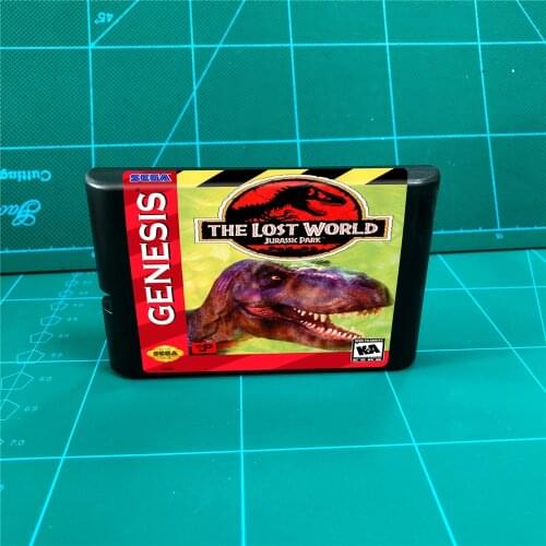 Jurassic Park 2 - The Lost World - 16 bit MD Games Cartridge For MegaDrive Genesis console