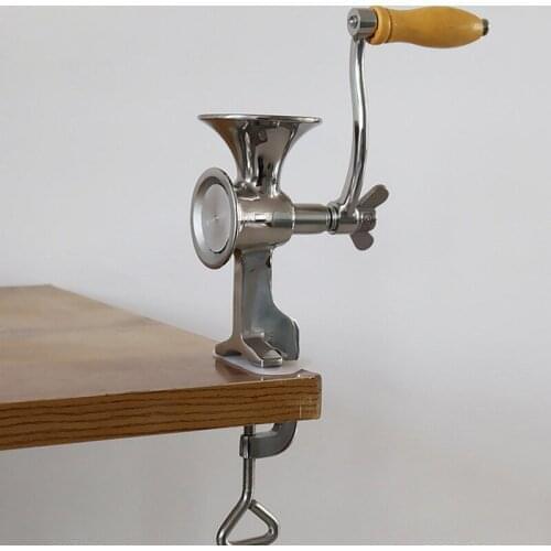 Full Stainless Steel Classical Kitchen Tool Manual py Mill Grain Seeds Mill Hand Operated Nut Grinder And Spice Grinder