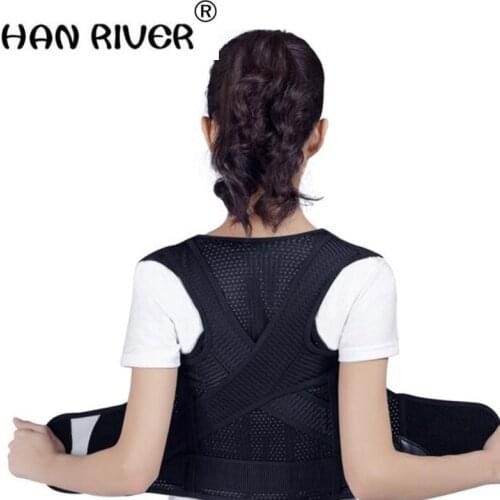 HANRIVER Ms kyphosis correction with adult children male contact spine orthotics correct posture chest "