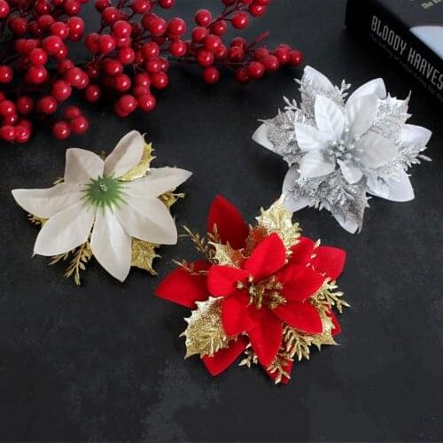 20CM Mini Garland Accessories Pine Cone Acorn Festival Supplies Wreath Simulation Christmas Flower Desktop Ornaments Decoration