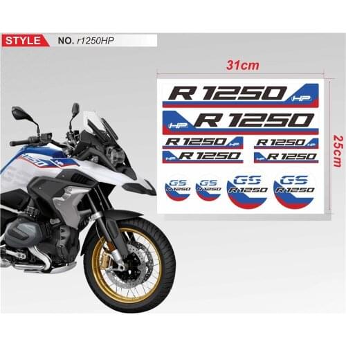 Motorcycle Fuel Tank Tail Box Sticker For BMW R1250GS HP r1250gs hp R1250GS HP Body Reflective Body Waterproof Decals Stickers