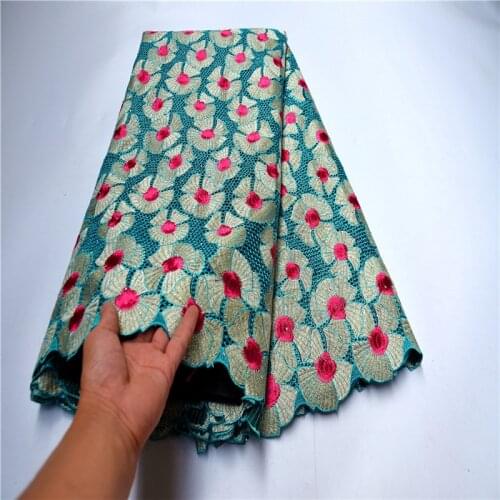 New High Quality Swiss Voile Lace in Switzerland 100% Cotton African Lace Fabric 2020 French Lace For Party Dress CLP-632