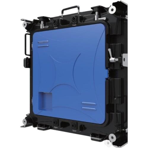 P4 Indoor 512X512mm die casting aluminium empty cabinet Accommodates 8pcs modules HD full color led display screen