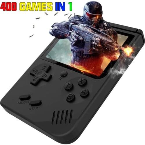 Hot New Portable Mini Handheld Game Console 8 Bit 3.0 Inch Color LCD Retro Game Player Built-in 400 Games For Kids Gift