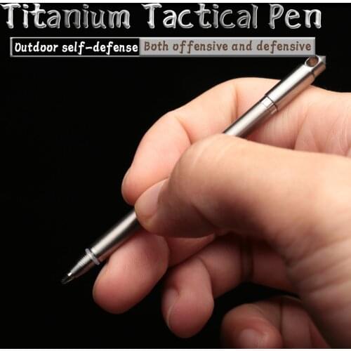 Mini Titanium Pen Portable Portable EDC Gadget Outdoor Equipment Personality Creative Signature Pen
