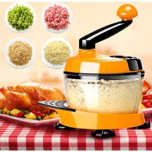 Portable Manual Blenders Mini Multi Manual Meat Grinder No Electricity Vegetable Cutter Kitchen Food Processor Batidora