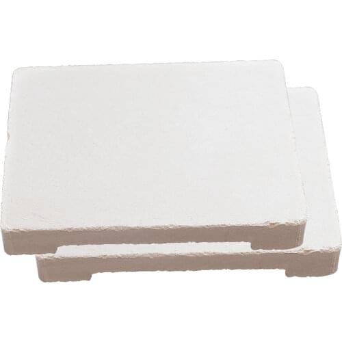 Four-corner hexagonal high temperature refractory bricks,gold silver and copper production tools, heat insulation welding plate