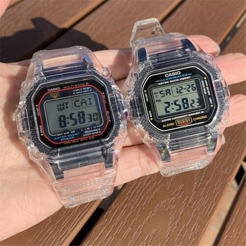 For Casio G-Shock DW-5600 GW-M5610 M5600 GLX-5600 Refit Replacement Wrist Band Bracelet Accessories TPU Resin Case Watch Strap