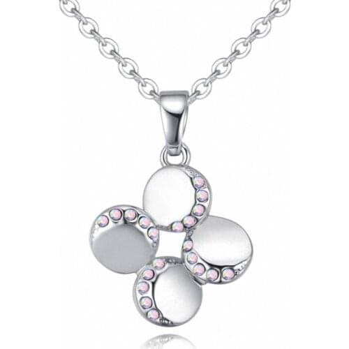 TRACYSWING 5 Colors Real Rose Gold Color Austrian Crystals Sweater pendant necklace for women monkey style #TW132043