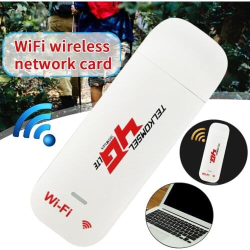 100Mbps to 300Mbps B1 B3 UFI 4G LTE USB Modem Adapter 3G Wi-Fi Wireless Router SIM Wi Fi Hotspot for Window WiFi Network Card