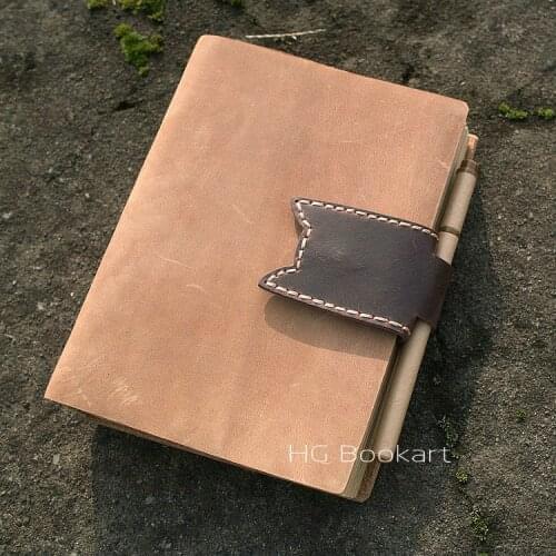 100% Genuine Cow Leather Cover Retro Travelers Notebook Diary Journal Vintage Handmade Travel Note Book