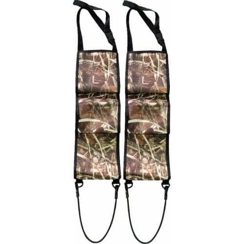 1Pair Car Seat Headrest Mount Gun Rifle Pistol Hanger Pouch Storage Bag For Hunter