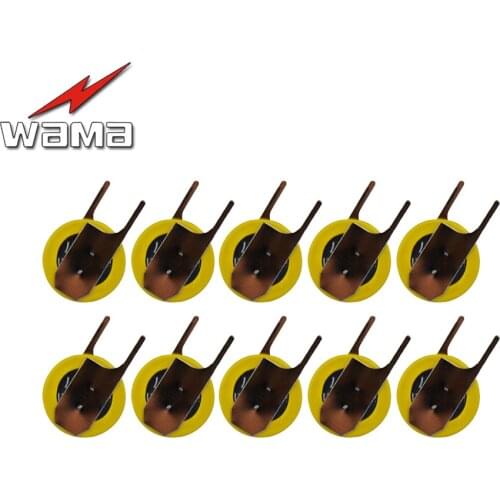 10x Wama CR927 Button Cell Welding feet Batteries 3V Solder Pins 30mAh Watch Fidget spinner DL927 Coin battery Customized DIY