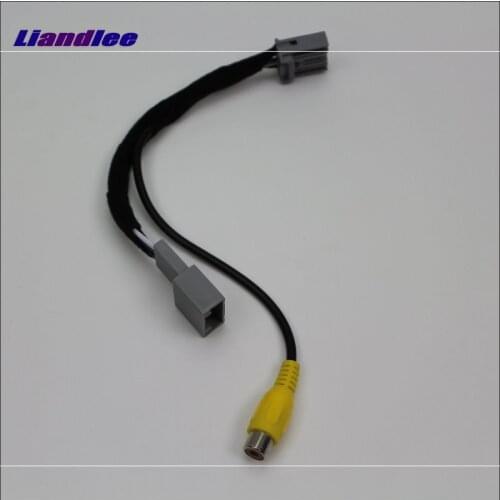 Liandlee Car Rear View Camera RCA Adapter Wire For Honda CRV C-RV 2012-2016 Original Switch Connector Cable