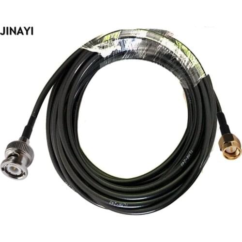 BNC male to SMA male Connector LMR-240 LMR240 RF coaxial Low Loss Coax cable 1m 3m 5m 10m