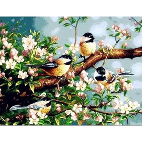 5D DIY Diamond Painting Bird Rhinestones Pictures Diamond Embroidery Sale Animal Cross Stitch Mosaic Crafts Kit