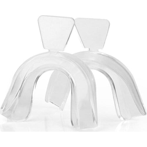 2/4PCS Anti Snoring Bruxism Sleeping Mouth Guard Night Gum Grinding Stop Care Aid Guard Sleep Mouth Tray Health Teeth Shiel Y5Z1