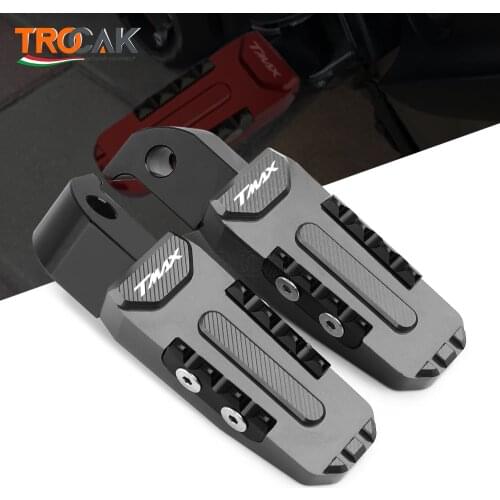 Motorcycle Rear Foot Pegs Rests Passenger Footrests For Yamaha Tmax 530 T-max dx sx 2012-2019 2017 2018 tmax 500 XP500 2011 2010
