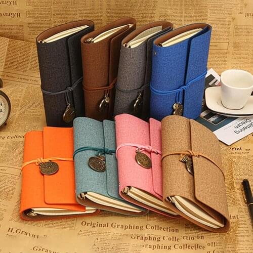 Travel Portable A6 Loose Leaf Journal Diary Book Notebook Stationery Supplies