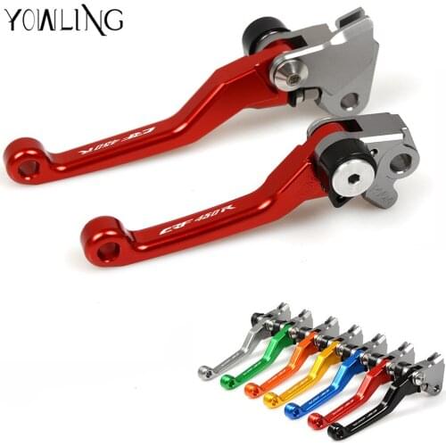 Pivot dirt Bike Brake Clutch Lever Handle For HONDA CRF250R 2007 2008 2009 2010 2011 2012 2013 2014 2015 2016 Motorbike brakes