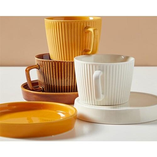 Simple Porcelain Tea Cup Set Reusable Nordic Creative Modern Tea Cup Coffee English Azzine Caffe Kitchen Accessories EI50BD