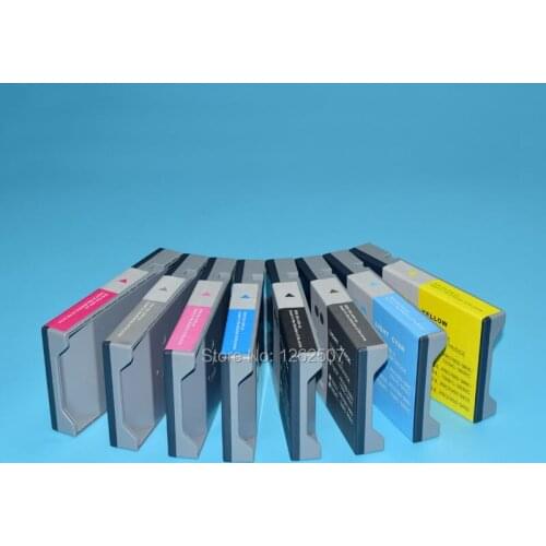 Compatible ink cartridge full with pigment inks For Epson Stylus PRO7450 9450 Printers 220ml*8pcs