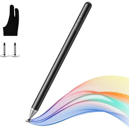 Stylus Pen For Smartphones 2 in 1 Touch Pen for Samsung Xiaomi Tablet Screen Pen Thin Drawing Pencil Thick Capacity Pen