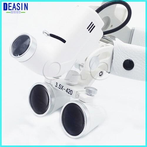 TOP quality 3.5X Dental Loupes Surgical for Ent Medica operation lamp doctors surgery Loupe Medical Magnifier Dental Loupes