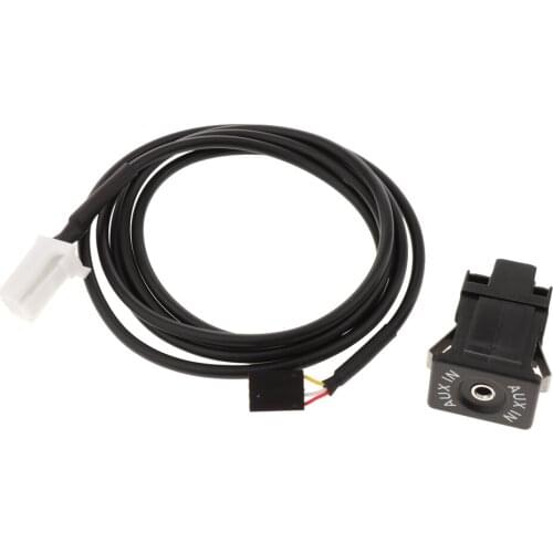 3.5MM AUX Audio Radio MP3 Cellphone Input Adapter Cable for Suzuki SX4 Grand