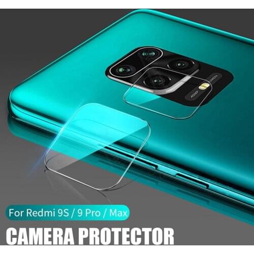 30pcs Camera Lens Flash Lamp Screen Protector Glass cover For Xiaomi Redmi k30 Note 9s 9 Pro max s MI 10 MI 10 PRO Poco F2 Pro