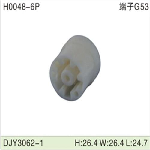 Free shipping 500pcsDJY3062-1 6Pin 1mm AMP Car Electrical Wire Connectors for VW,BMW,Audi,Toyota,NISSAN AND other