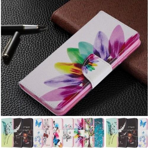 Life Tree Bear Kids Phone Case For Huawei Enjoy 7S 8 Plus Honor 8 Lite 9 Lite 10 Lite 8S 9S P40 Pro E Flip Leather Wallet P07G