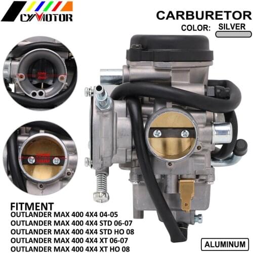 Motorcycle Accessories Carburetor Carburador With Power Jet For PD33J 33mm OUTLANDER MAX 400 STD HO XT 2004-2008