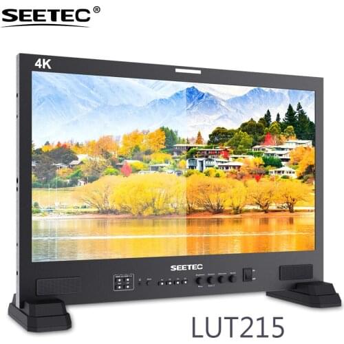 SEETEC LUT215 21.5" Full HD 3D LUTS HDR 3G-SDI 4K HDMI Broadcast Monitor With DP Input and GPI Control for Film Production