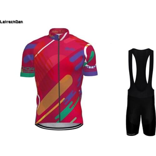LairschDan Mens Cycling Jersey Set Roupa De Ciclismo Masculino Summer MTB Bicycle Youth Cycle Clothing Bike Racing Wear Outifit