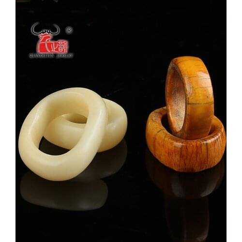 Natural yak bone with the shape circle DIY buddhist beads