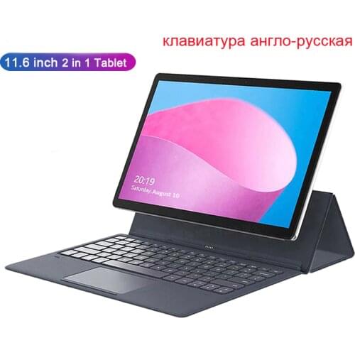 Laptop Tablet 11.6 Inch MTK6797 (X27) Deca-core Android 8.0 128GB ROM Camera 13.0mp 4G LTE 2 in 1 notebook Tablet With Keyboard