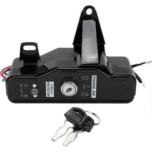 Start Control Switch Box Ignition Key Gasoline Generator 2-3kw for Pump 168F/170F high quality