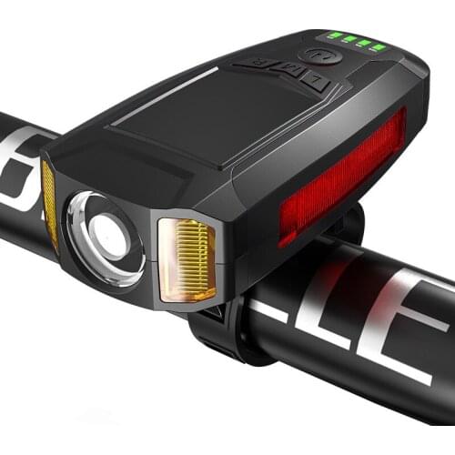New Bicycle Light Front Bike Light Cycling Headlight Waterproof Flashlight Bicycle Battery Lights Accessories