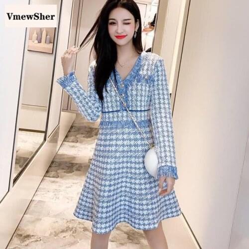 VmewSher Fashionable Dresses In A Cage